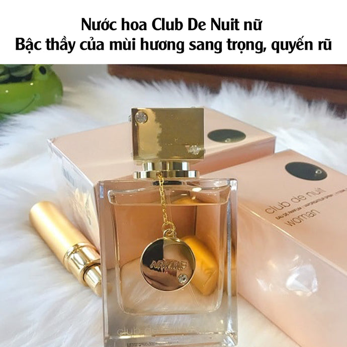 Nước hoa Club De Nuit nữ - Bậc thầy của mùi hương sang trọng, quyến rũ