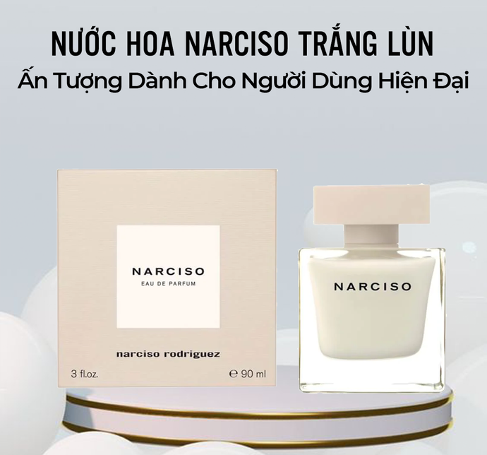 Nước hoa Narciso trắng lùn ấn tượng dành cho người dùng hiện đại