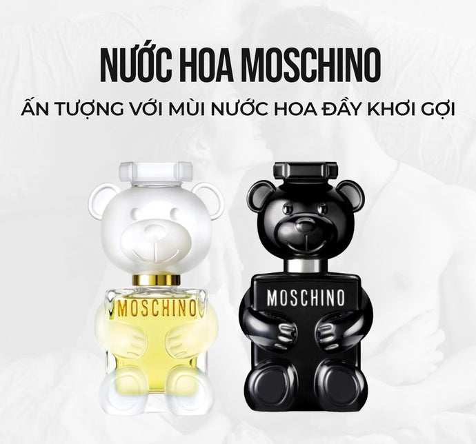 Nước hoa Moschino ấn tượng với mùi nước hoa đầy khơi gợi