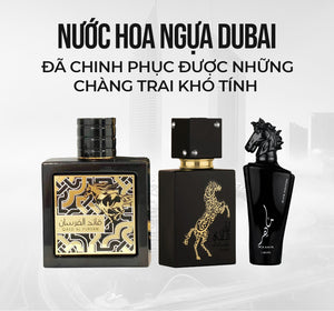 Nước hoa ngựa Dubai đang làm xiêu lòng các quý ông 