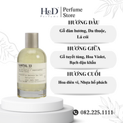 Nước Hoa Unisex Le Labo Santal 33 EDP