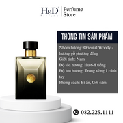 Nước Hoa Nam Versace Pour Homme Oud Noir EDP