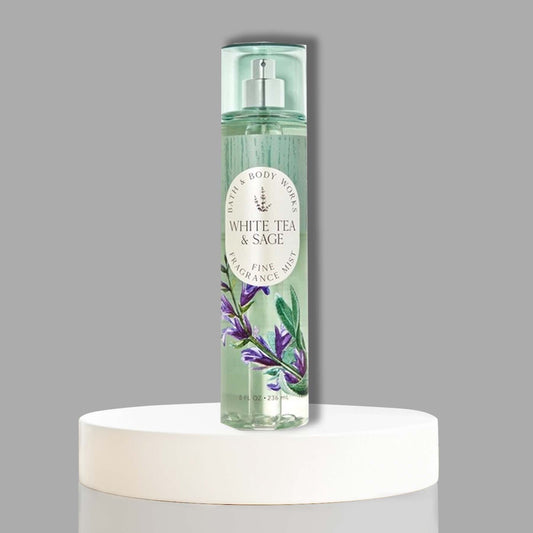 Body Mist Xịt Thơm White Tea & Sage Bath & Body Works