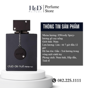 Nước Hoa Nam Armaf Club De Nuit Intense For Man EDT