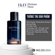 Nước Hoa Nam Dior Sauvage Eau De Parfum