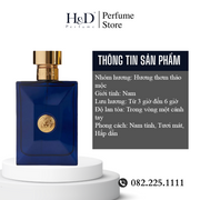 Nước Hoa Nam Versace Pour Homme Dylan Blue Eau De Toilette