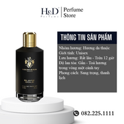 Nước Hoa Unisex Mancera Black Gold EDP 120ml