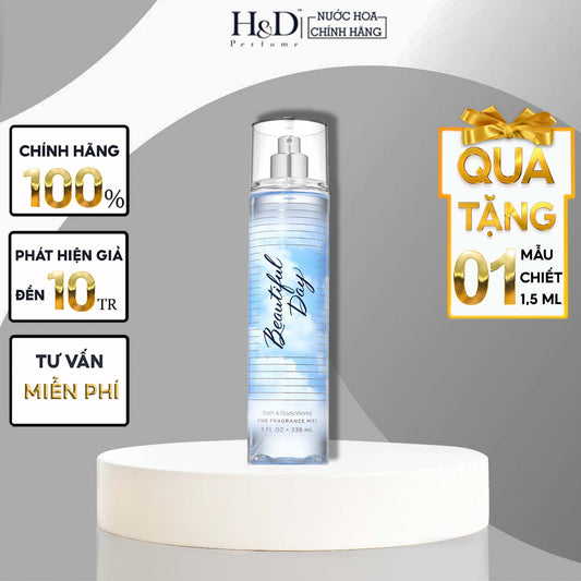 Xịt Thơm Body Mist Bath And Body Works Beautiful Day