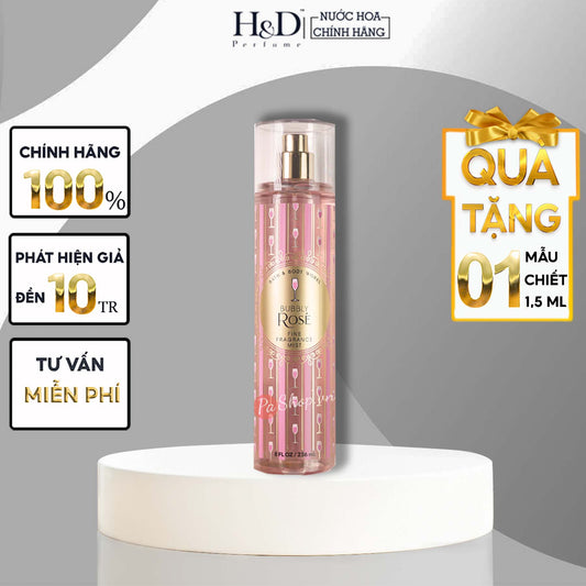 Xịt Thơm Toàn Thân Bath & Body Works Bubbly Rose