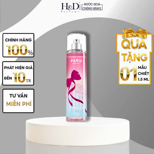 Xịt Thơm Toàn Thân Body Mist Bath And Body Works Paris AMOUR